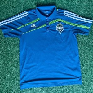 MLS Seattle Sounders Polo size S